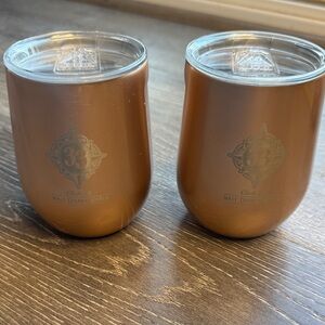 Club33 Walt Disney World Rose Gold Tumblers